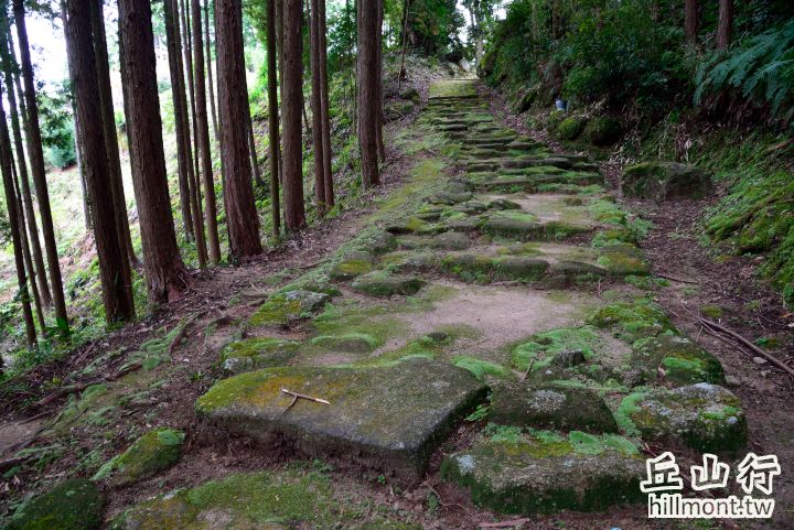 伊勢路上已有800年歷史的鐮倉時代石階道